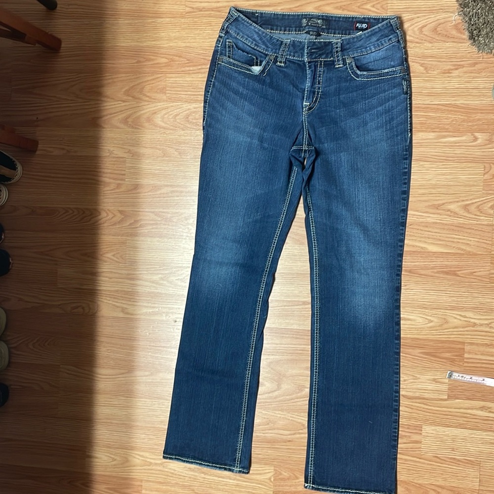 Women’s Silver Suki jeans size 14